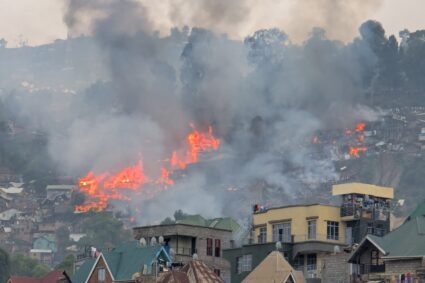 Bukavu : plus de 1.500 ménages restent sans abri après un gigantesque incendie au quartier Nyakaliba