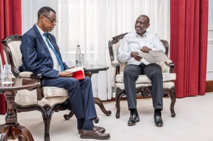 Rencontre diplomatique à Nairobi : Kenya et Rwanda renforcent leur coopération régionale